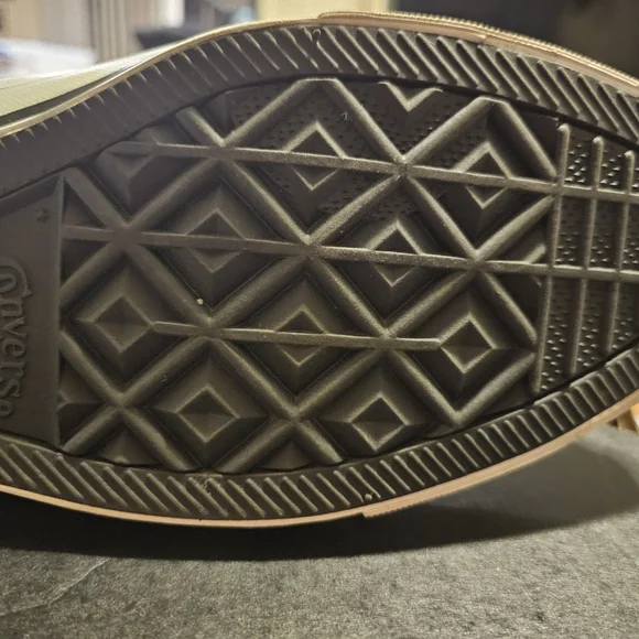 CONVERSE PATENT LEATHER ALL STAR HIGH TOP SNEAKERS - Picture 4 of 11